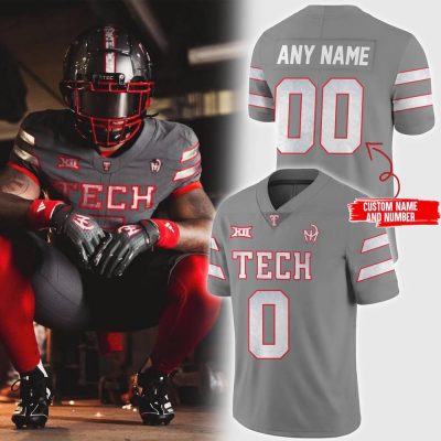 Texas Tech Football “Galvanized” Football Jersey