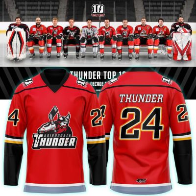 Wichita Thunder 10th Anniversary 2024 Limited Edition Hockey Jersey