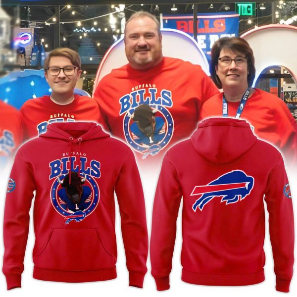 Buffalo Bills Mafia Red Hoodie