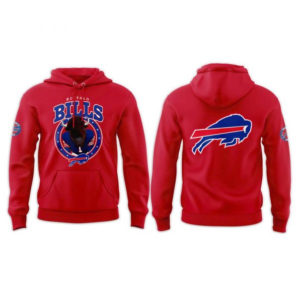 Buffalo Bills Mafia Red Hoodie