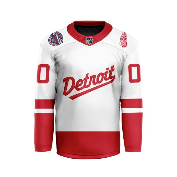 NHL Detroit Red Wings 2025 Stadium Series Hockey Jersey