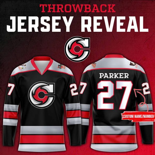 Cincinnati Cyclones Throwback Uniform Limited Edition Hockey Jersey