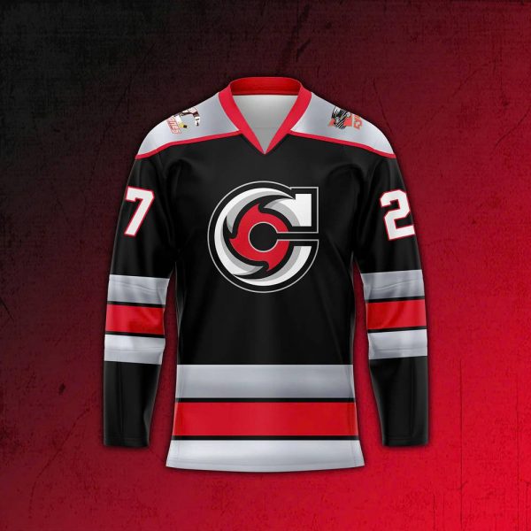 Cincinnati Cyclones Throwback Uniform Limited Edition Hockey Jersey