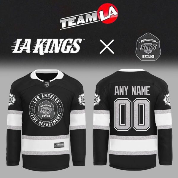 Los Angeles Kings x LA Strong Custom Hockey Jersey