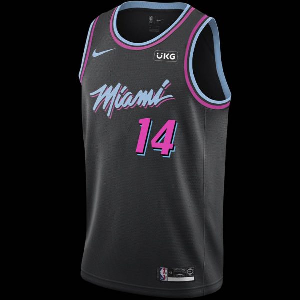 Miami HEAT Vice Nights Black Basketball Jersey