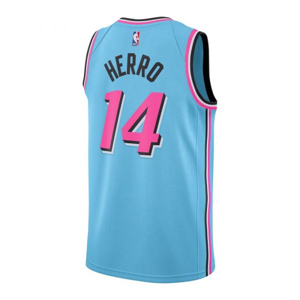 Miami HEAT ViceWave Blue Basketball Jersey