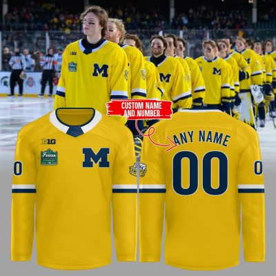 Michigan Wolverine Frozen Confines Hockey Jersey