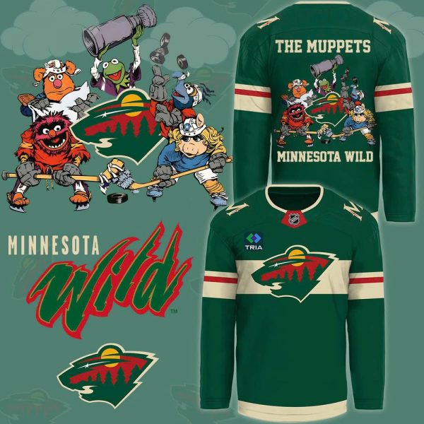 Minnesota Wild x The Muppets Hockey Jersey