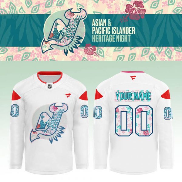 New Jersey Devils x Asian and Pacific Islander Heritage Night Hockey Jersey