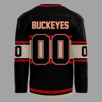 Ohio State Buckeyes Frozen Confines Hockey Jersey