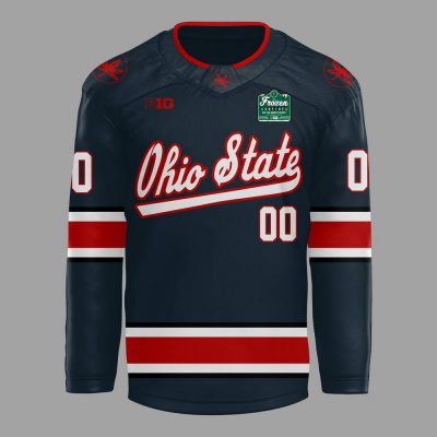 Ohio State Buckeyes Wrigley Field Frozen Confines Hockey Jersey