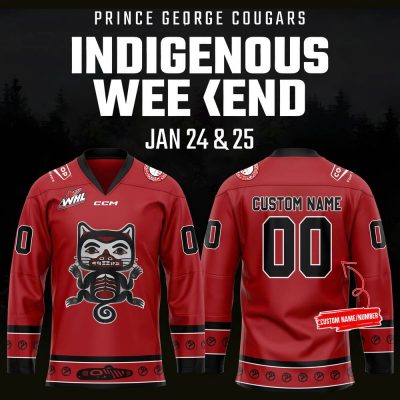 Prince George Cougars x 2025 Indigenous Weekend Hockey Jersey