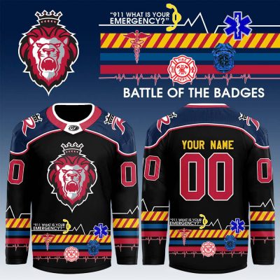 Reading Royals Battle of the Badges 2025 Hockey Jersey