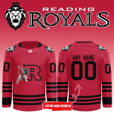 Reading Royals Red Knights New 2025 Hockey Jersey