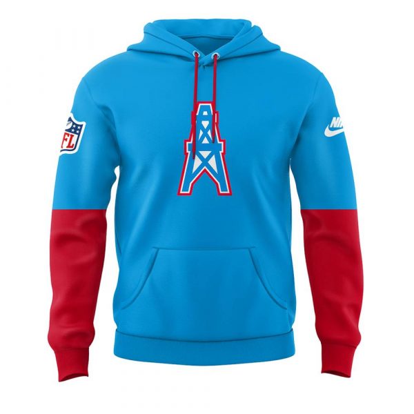 Tennessee Titans The Oilers Throwback Limited Edition Hoodie