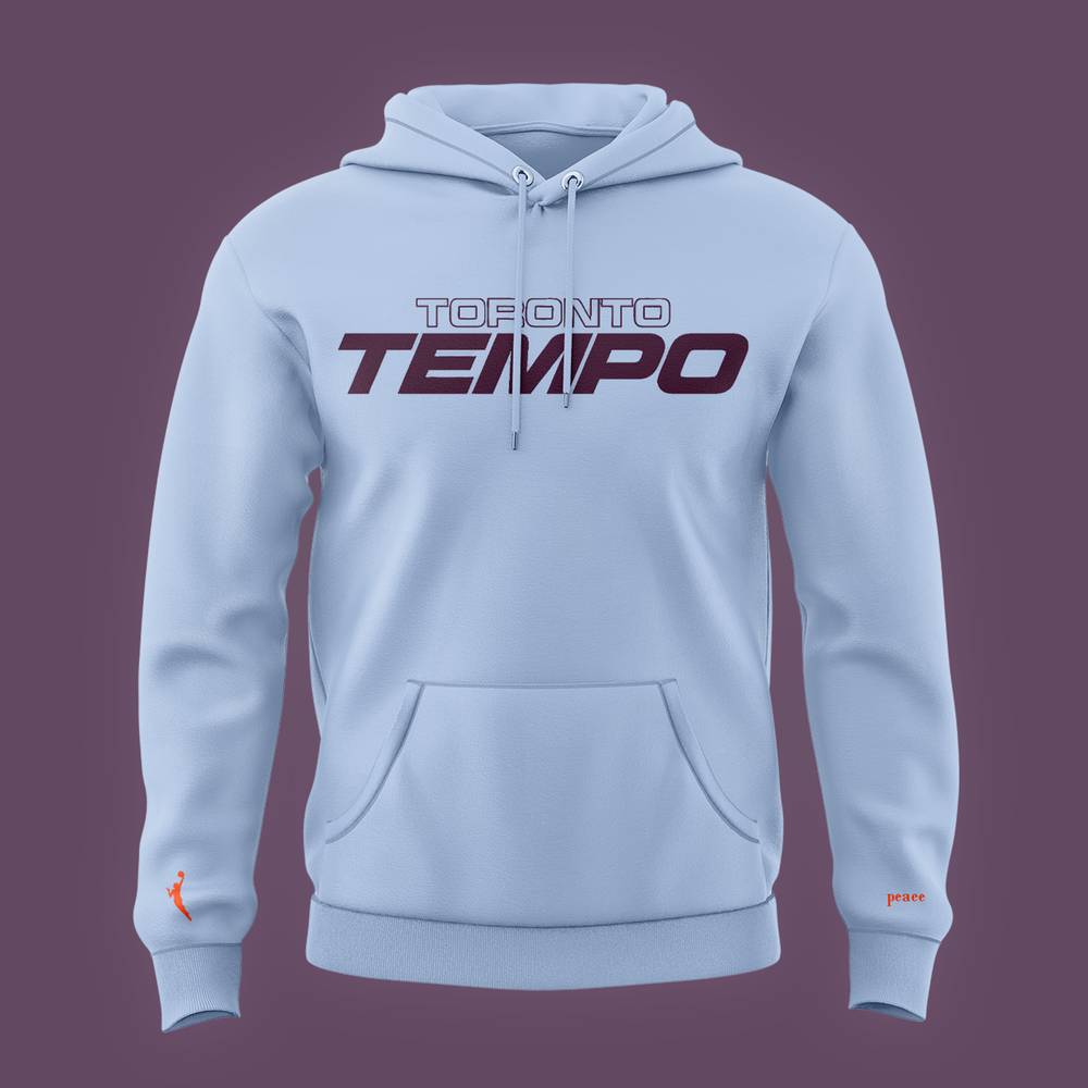 Toronto Tempo Limited Edition Light Blue Hoodie Toronto Tempo Limited Edition Light Blue Hoodie