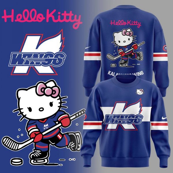 Kalamazoo Wings x Hello Kitty Sweatshirt